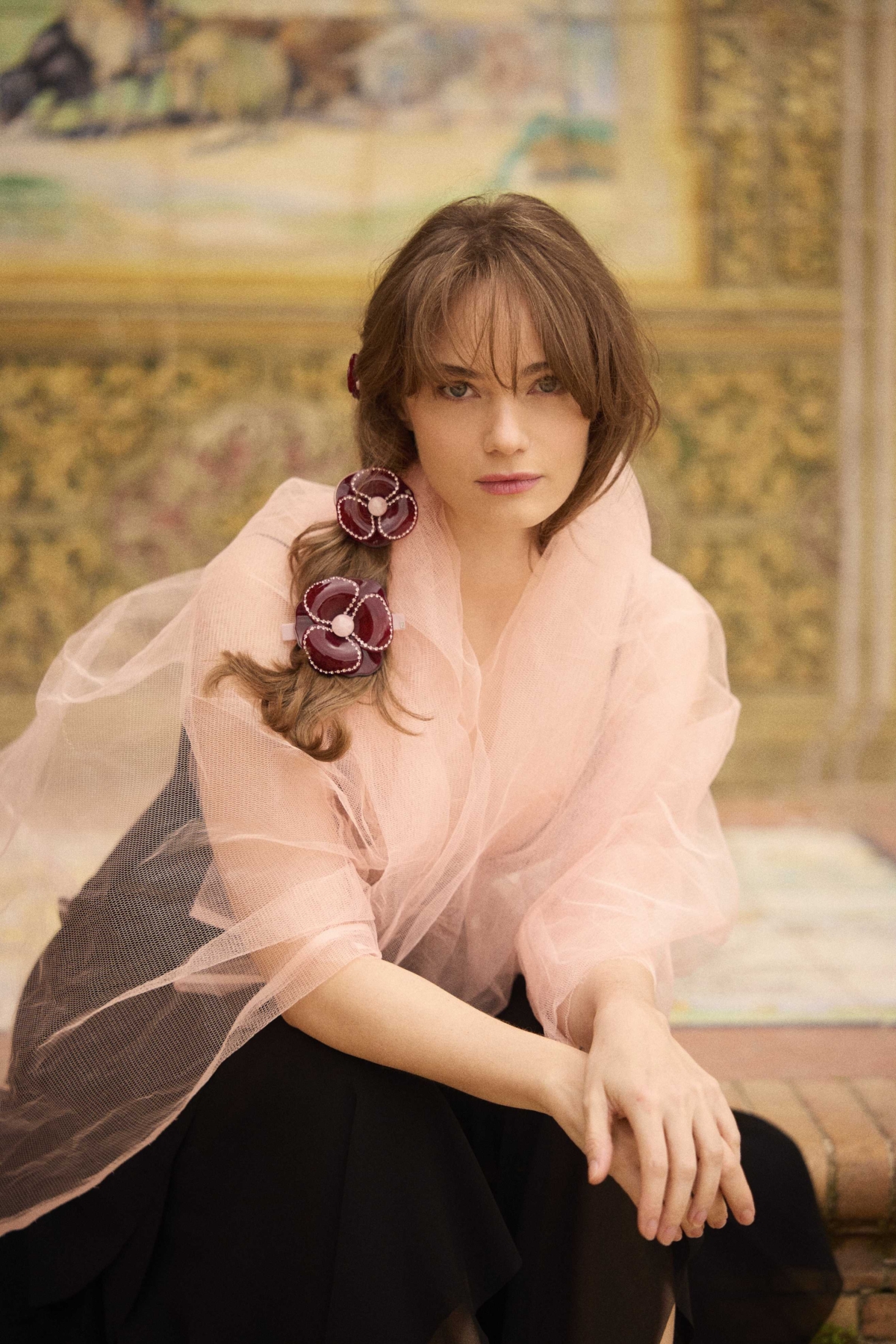 金燦珠蕊山茶花系列