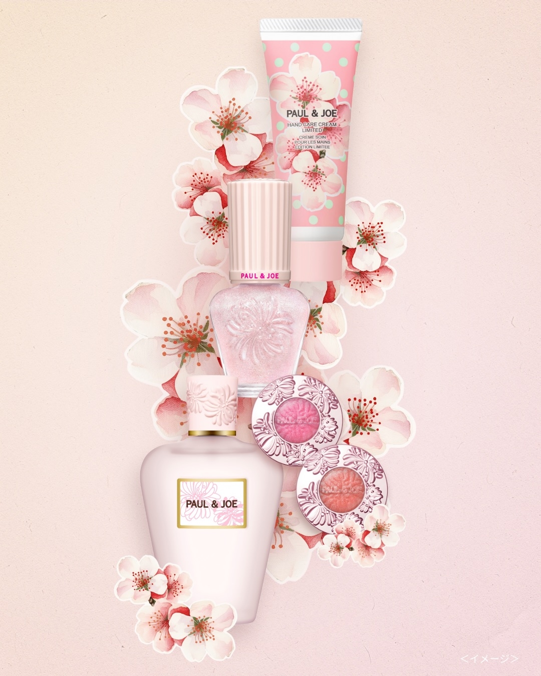 PAUL & JOE 2026年二月粉紅櫻花系列