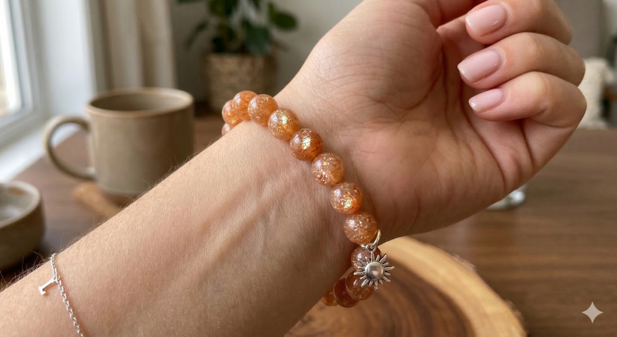 金太陽石不只是美麗的珠寶，在能量學中更是強大的「行動力之石」