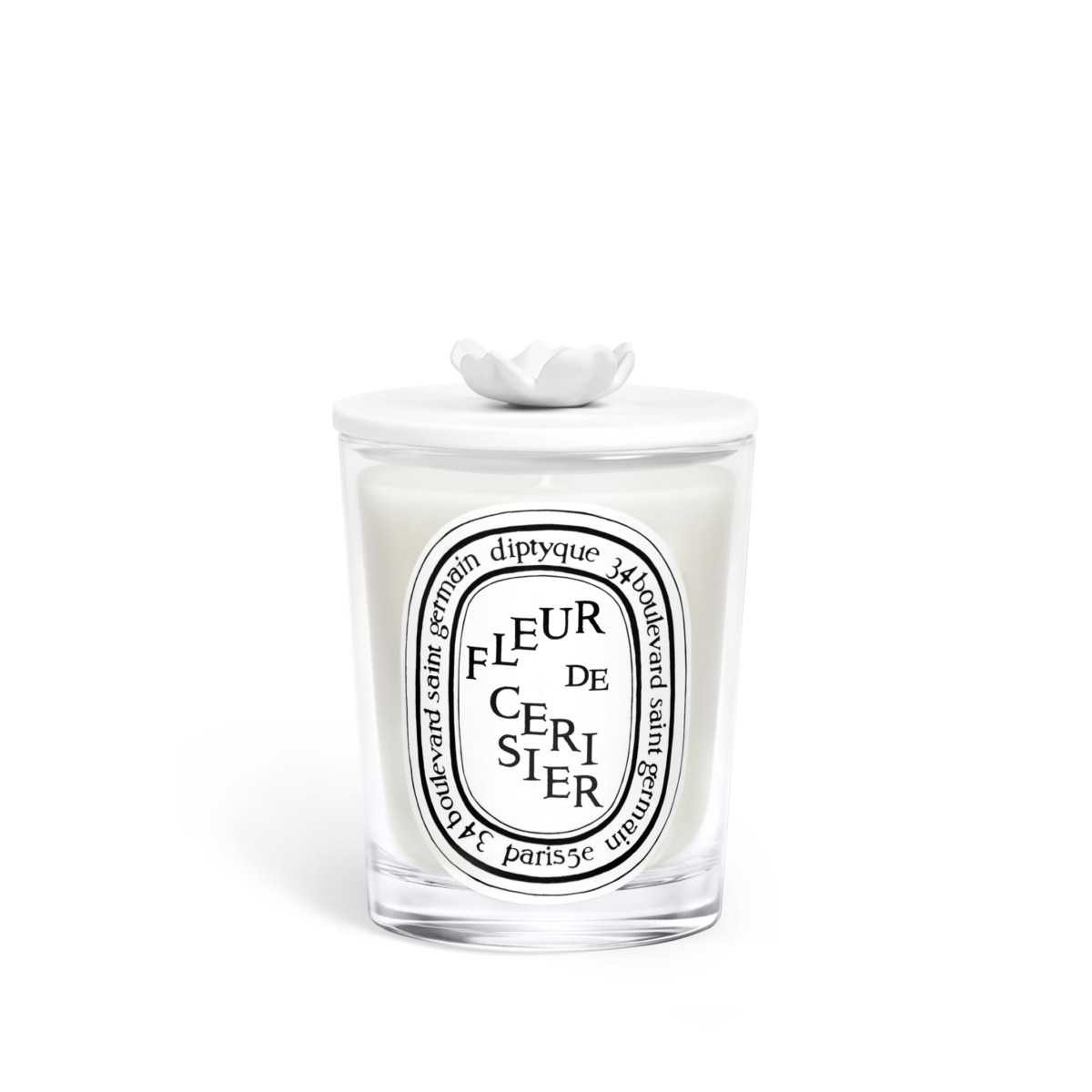 Diptyque 限量櫻花香氛蠟燭+燭蓋