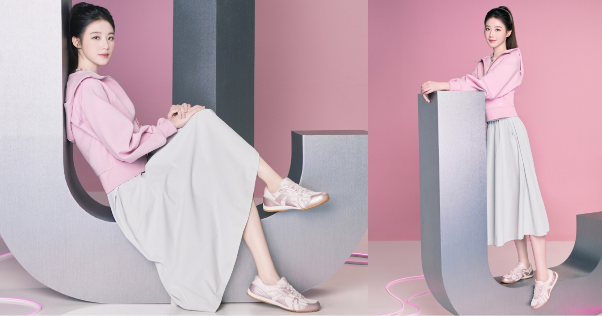 舒華搭配裙裝更能顯得腿部線條修長又俐落，真的會讓人忍不住想立刻入手同款！