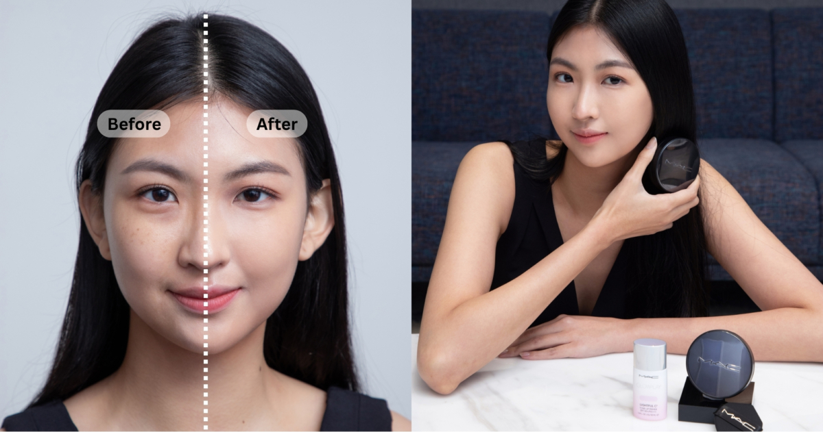 從平面到 3D！完妝前後驚人對比，立體輪廓一次到位