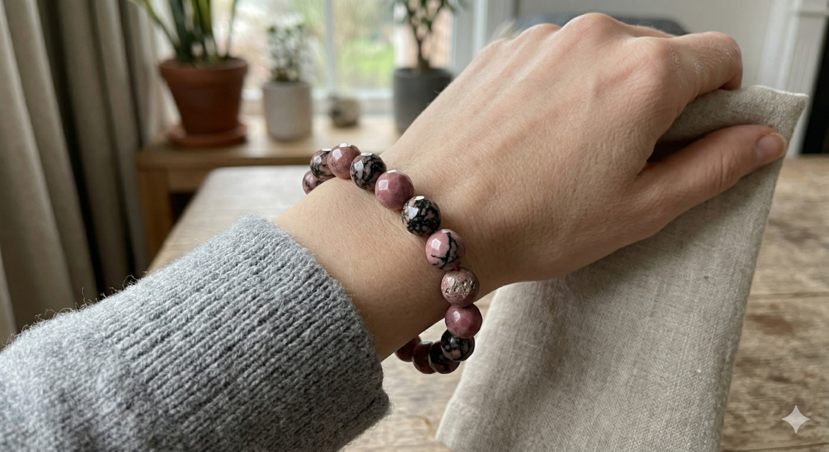 一眼分辨：玫瑰石（薔薇輝石）vs. 紅紋石（菱錳礦）