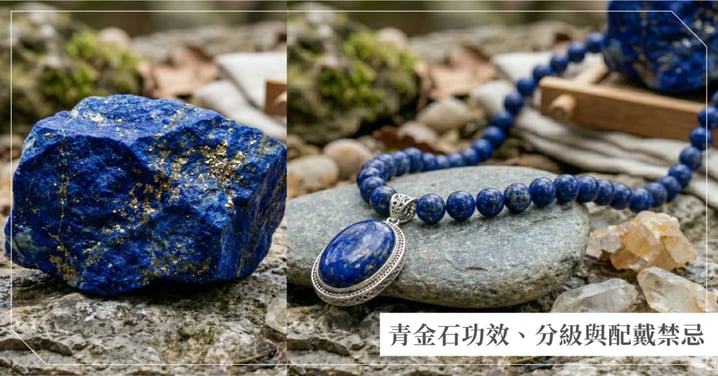 青金石功效、分級與配戴禁忌：金點越多越好嗎？專業挑選與價格等級指南