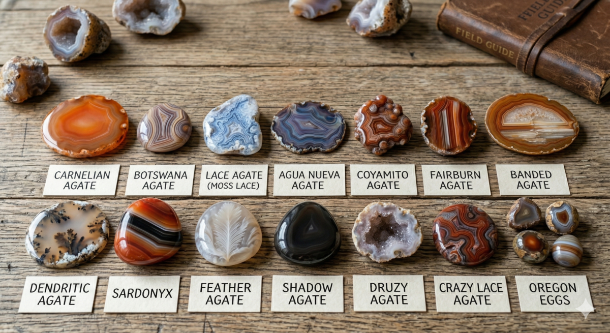 瑪瑙功效指南：代謝負能量、守護脈輪，找回內在平衡的療癒石