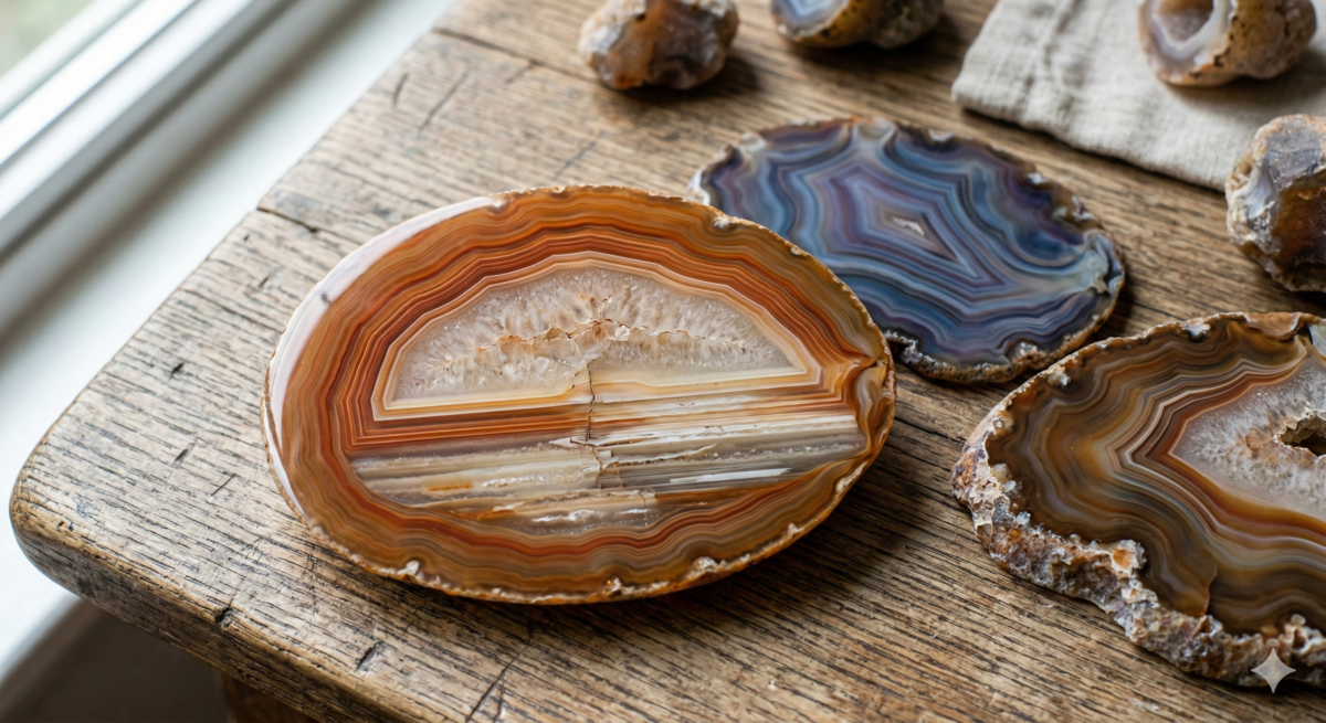 瑪瑙有著安定心靈與招財轉運的功效