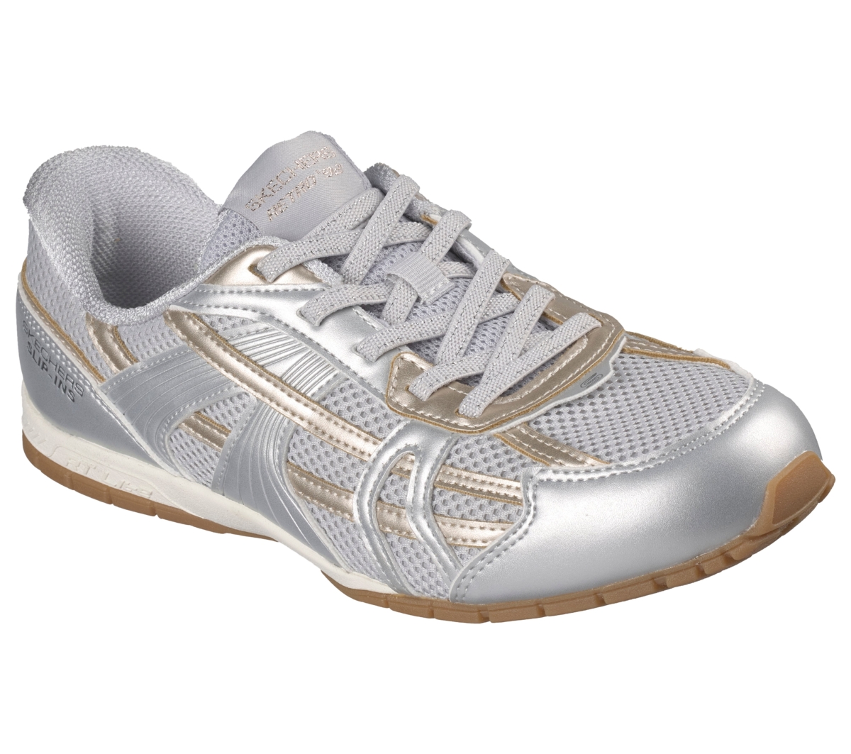 SKECHERS RETRO LITE，NT$3,290 (科技銀色)