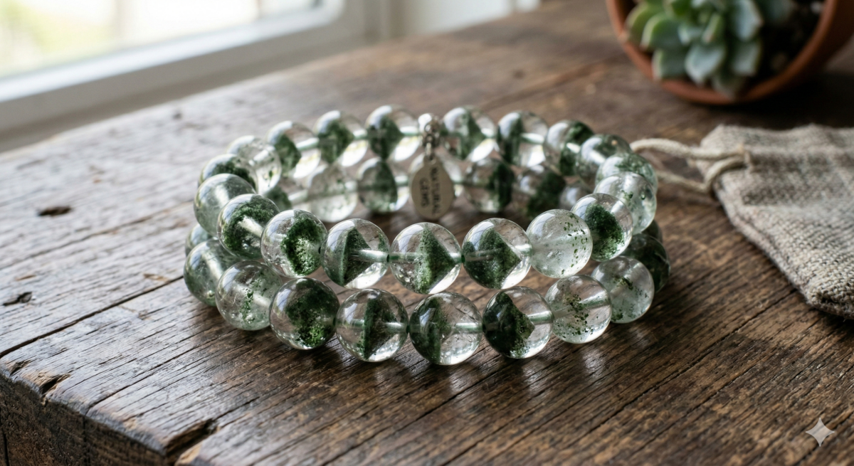 在日常配戴綠幽靈時，溫度的管理是維持色澤的重點