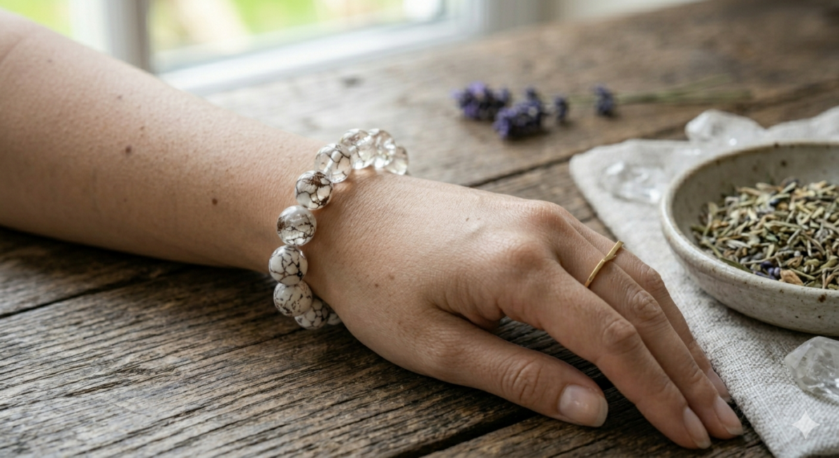 在靈性能量學中，骸骨水晶被視為「水晶界的長老」，據信它紀錄了地球從古至今的變遷，甚至儲存了阿卡西記錄（Akashic Records）的古老智慧。