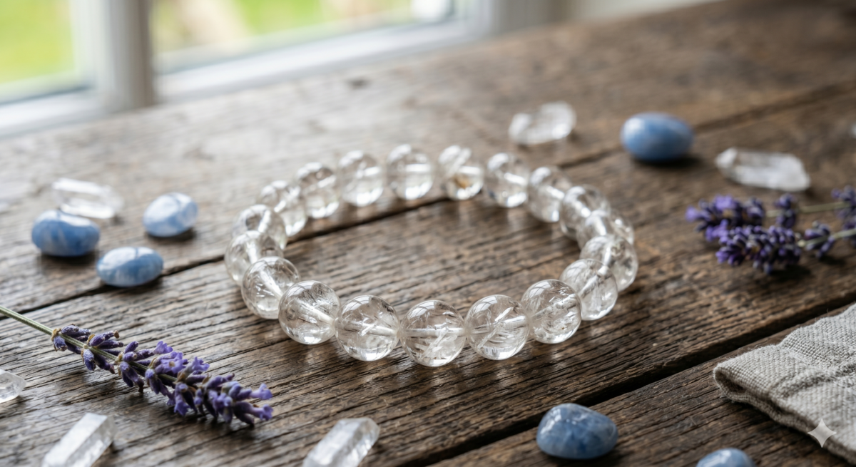 骨水晶具備極其深沉穩定的能量，能幫助思緒散亂、容易焦慮的人將能量導回大地，建立穩固的安全感。