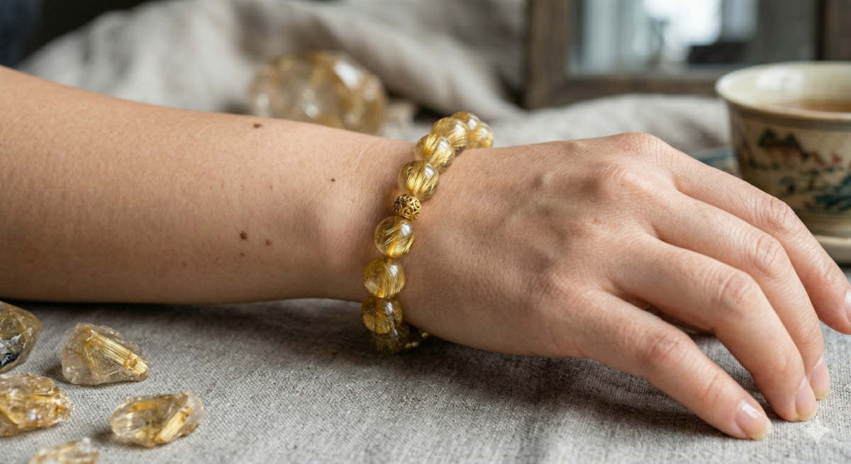 金髮晶是眾多企業家、業務人員與投資族的首選守護石。