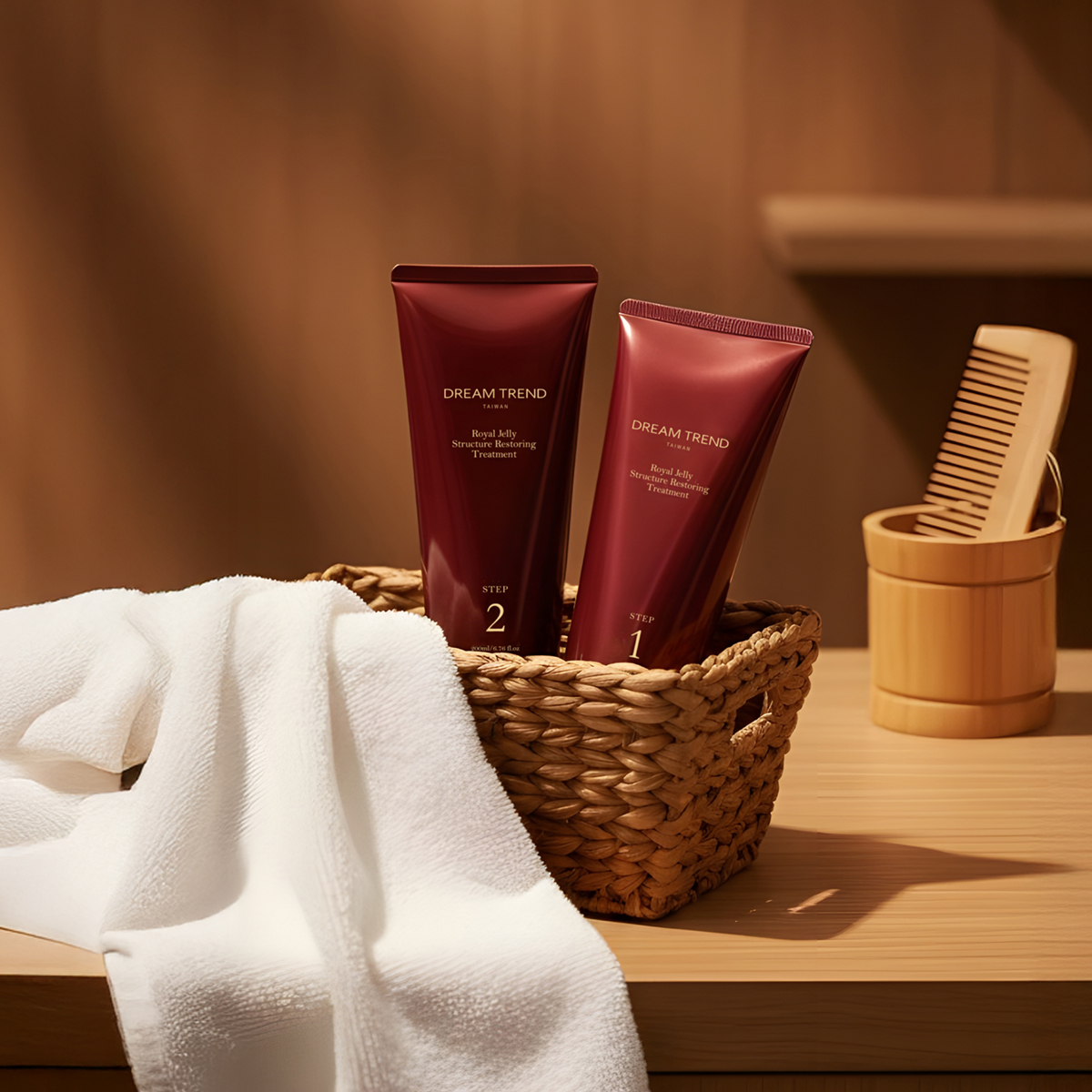 凱夢 蜂王乳結構還原護髮系統，NT$1580