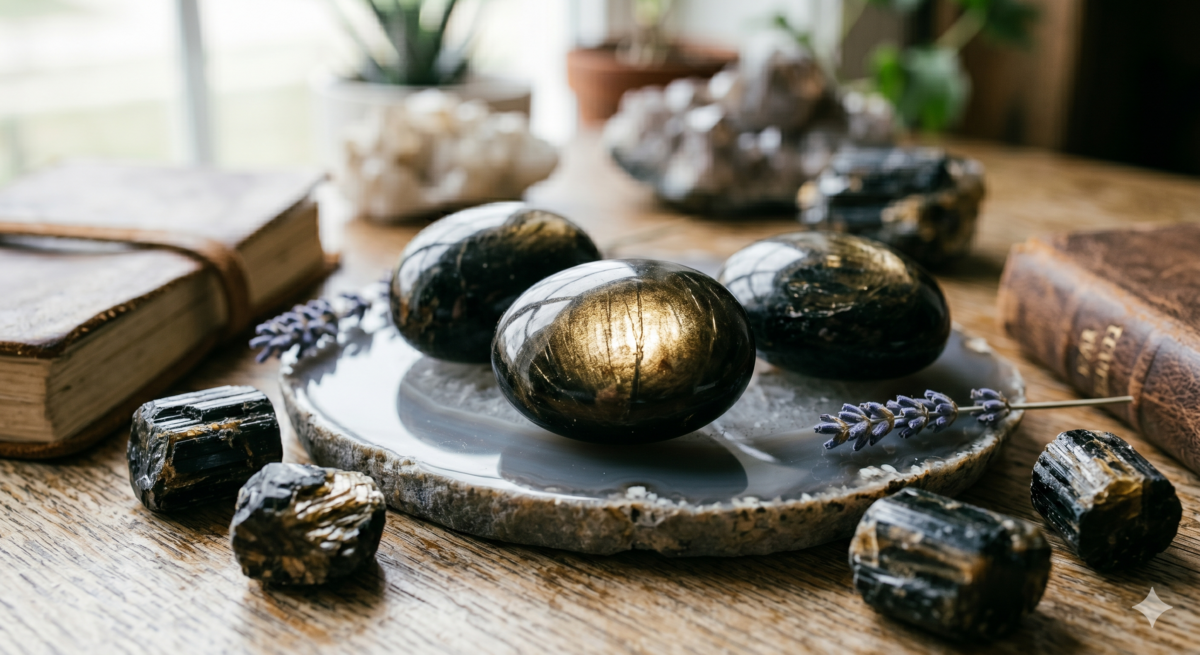 金運石（Hypersthene）源自深層地殼，蘊含豐富的鐵與鎂元素。