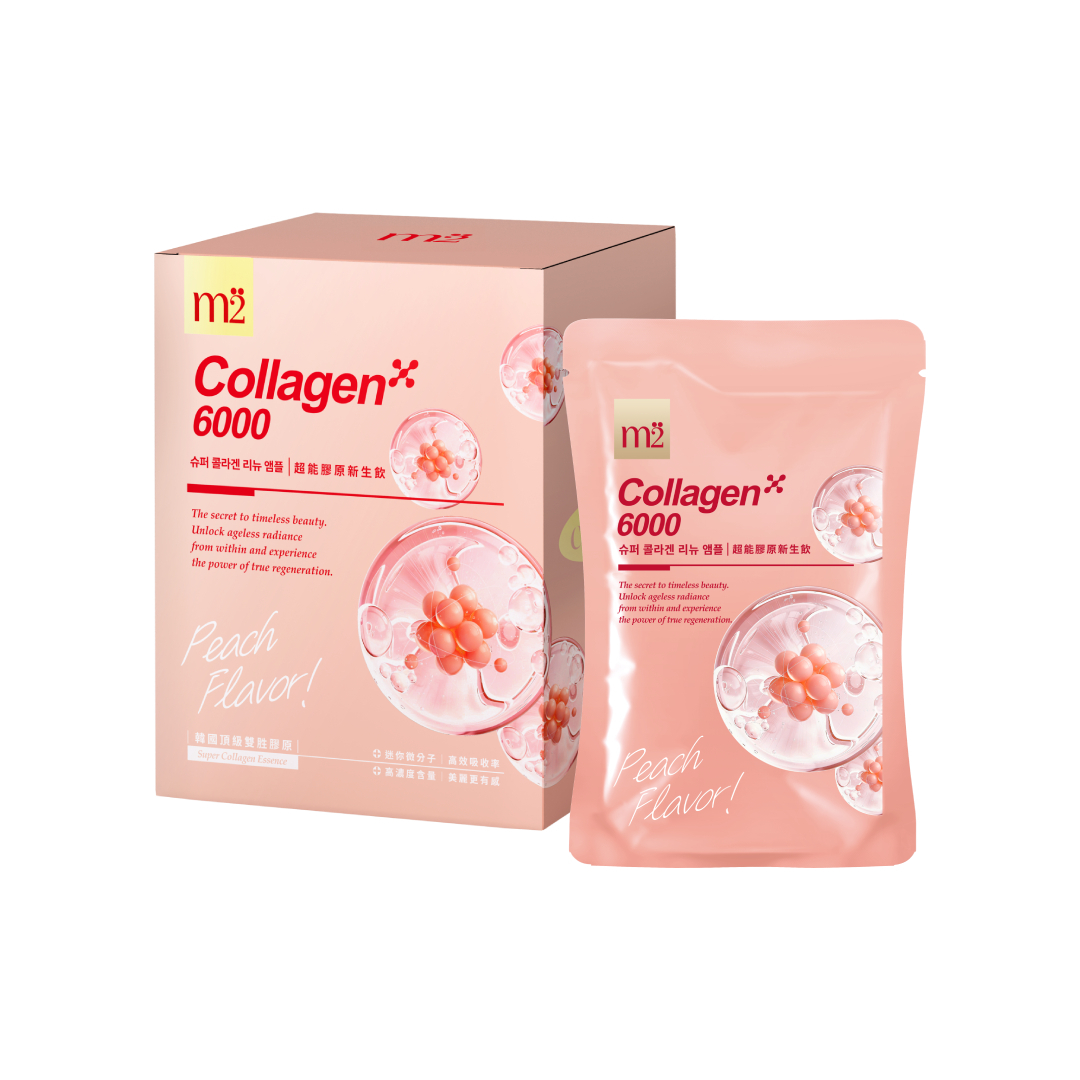 m2美度 超能膠原新生飲 一盒8包，NT$1380
