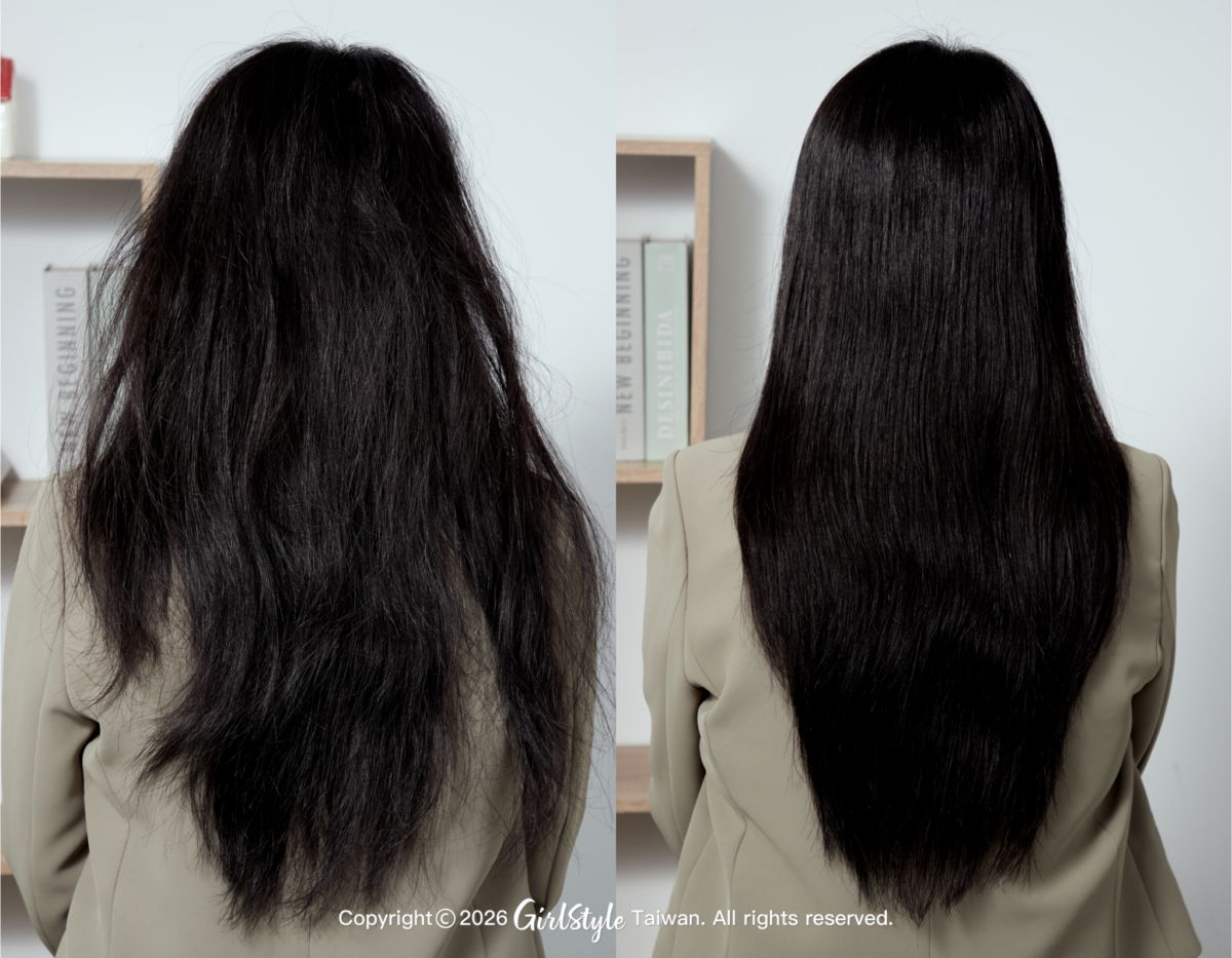 編輯實測 Before/After 1抹終結炸毛