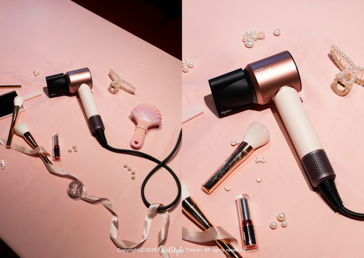 DYSON HD19 Supersonic Travel 隨行吹風機（粉霧玫），推薦價10,900元