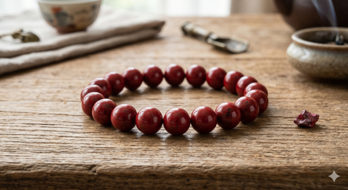 硃砂自古被認為是極陽之物，能鎮宅、擋煞、防小人。