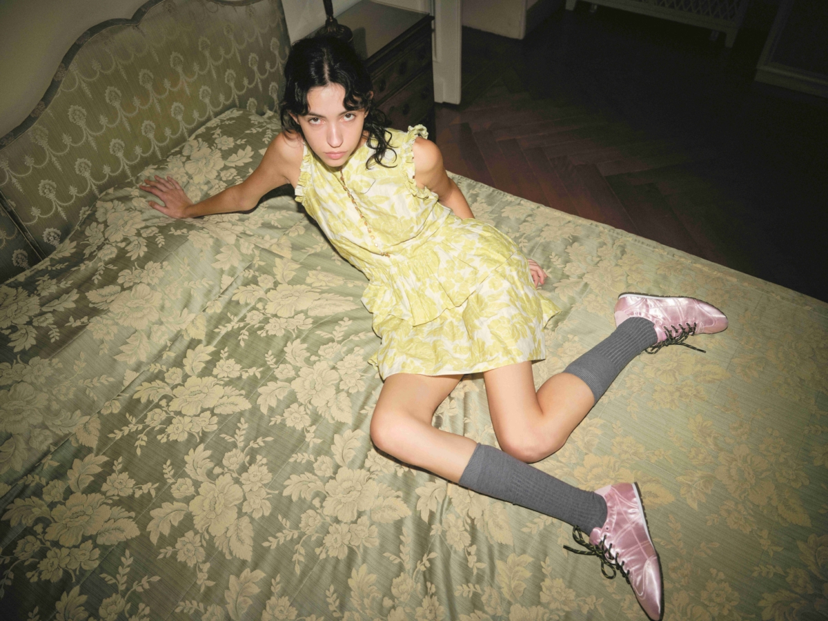 Onitsuka Tiger 緞面芭蕾鞋PLABALA，NT$6,180