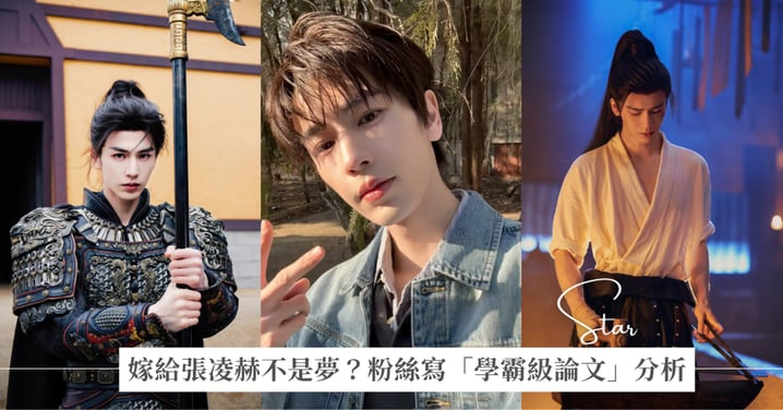 嫁給張凌赫不是夢？超狂粉絲寫「學霸級論文」分析：橫店入贅工程＋風險控管，網笑：沒碩士學位不配追星！
