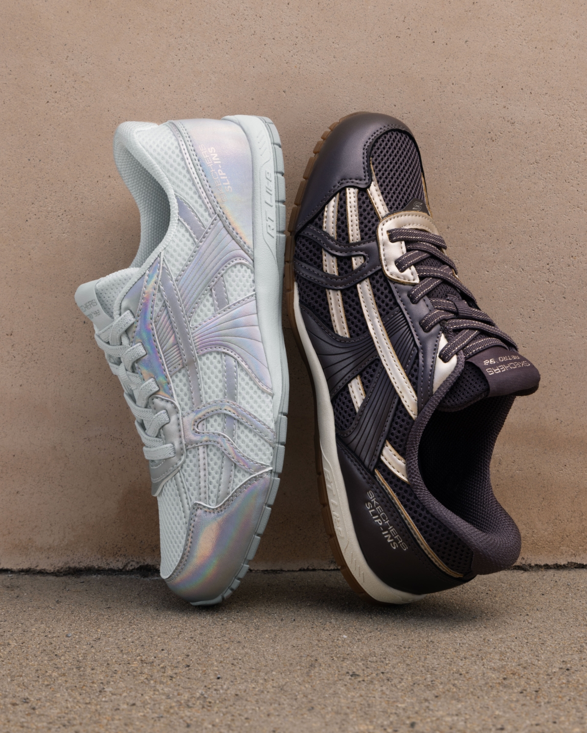 SKECHERS RETRO LITE 以 Y3K 美學重塑薄底新風格