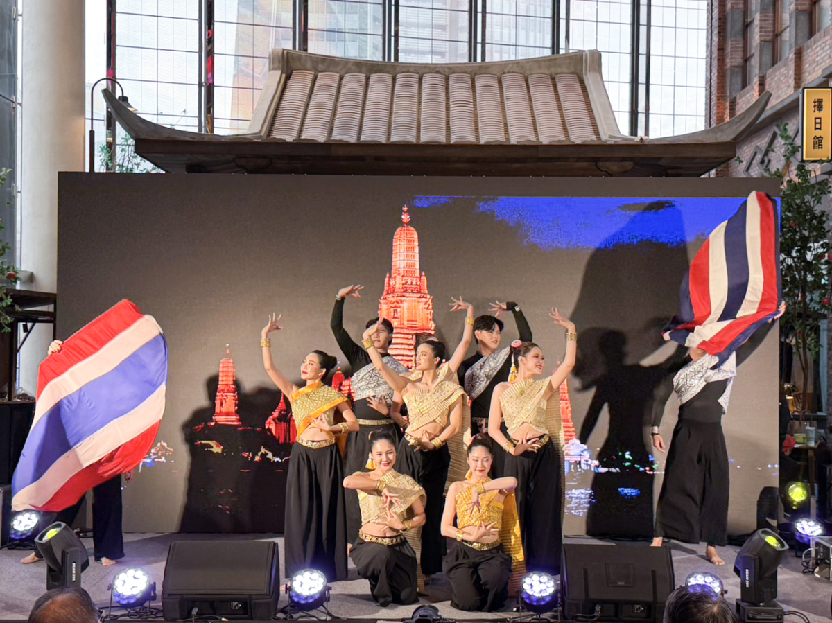 泰國舞團Sbun-nga現場完美展現泰國文化的多元樣貌。