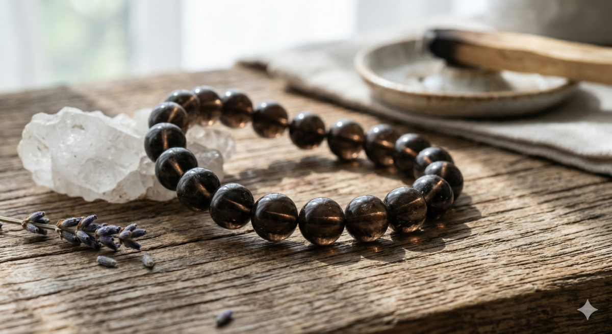 天狼星隕石表面具有獨特的噴砂感與坑洞，強光照射下呈現半透明的煙燻咖啡色或灰色。