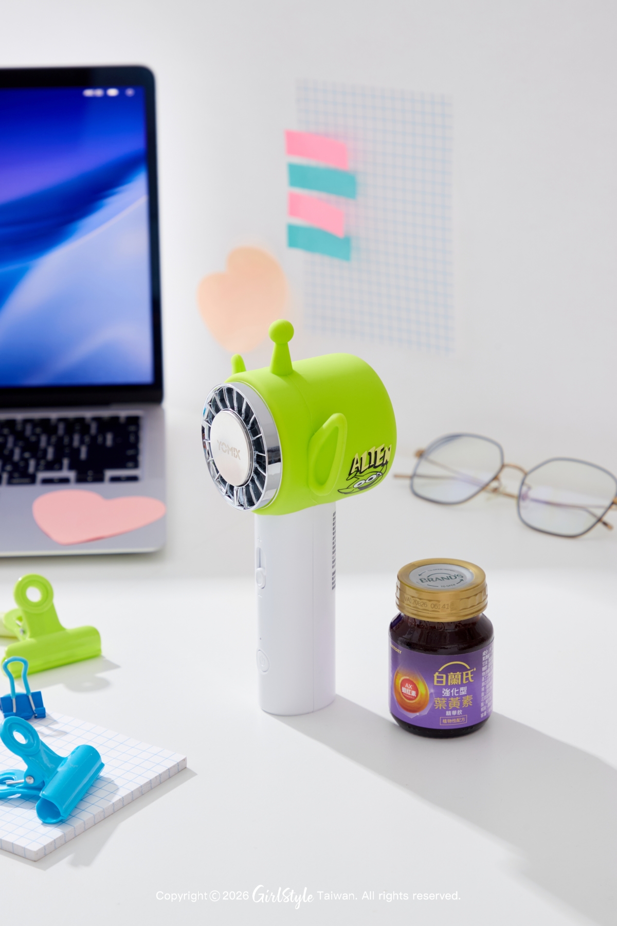 【30 點兌換】玩具總動員造型隨身電風扇