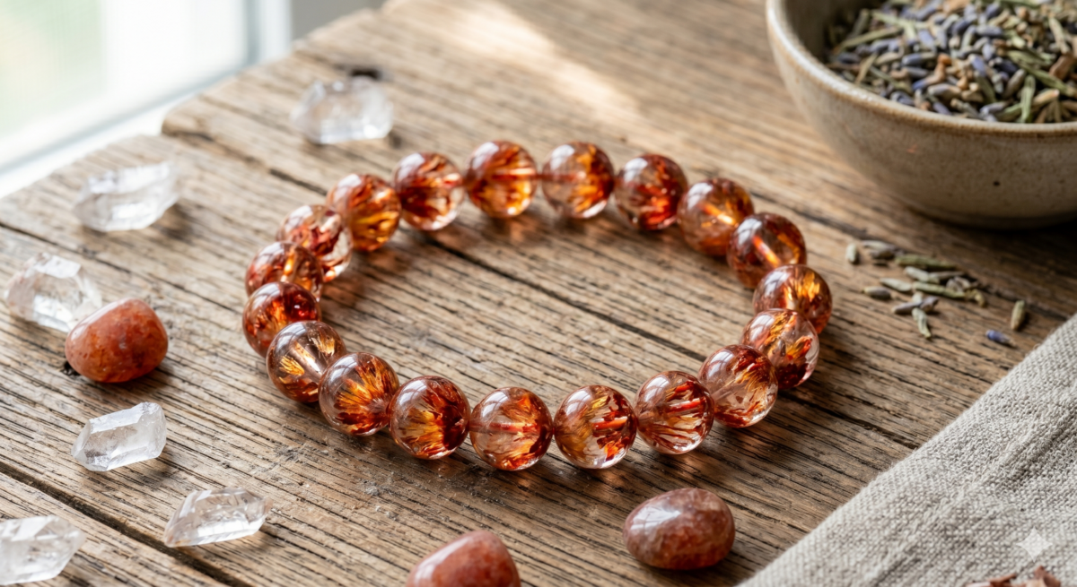 因為外觀猶如水晶中盛開的花朵，且每一顆的紋理都是獨一無二的，膠花水晶被譽為水晶界的「自然畫作」。