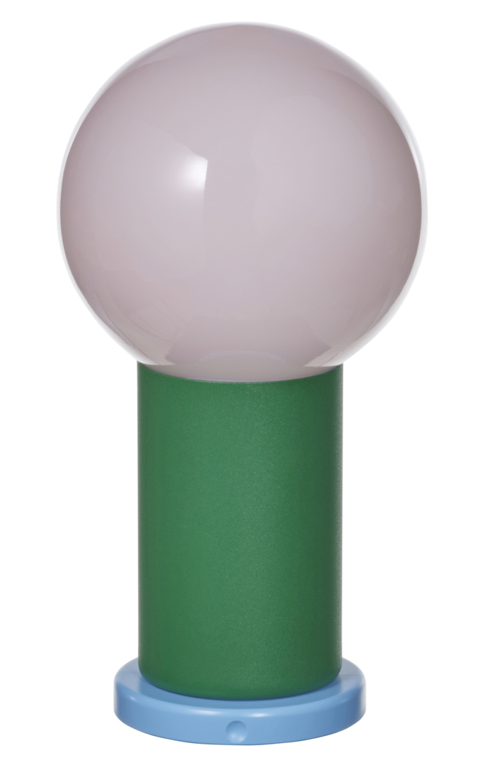 IKEA PS 2026 攜帶式LED燈22電池 可調光/綠 淺粉紅，NT$999