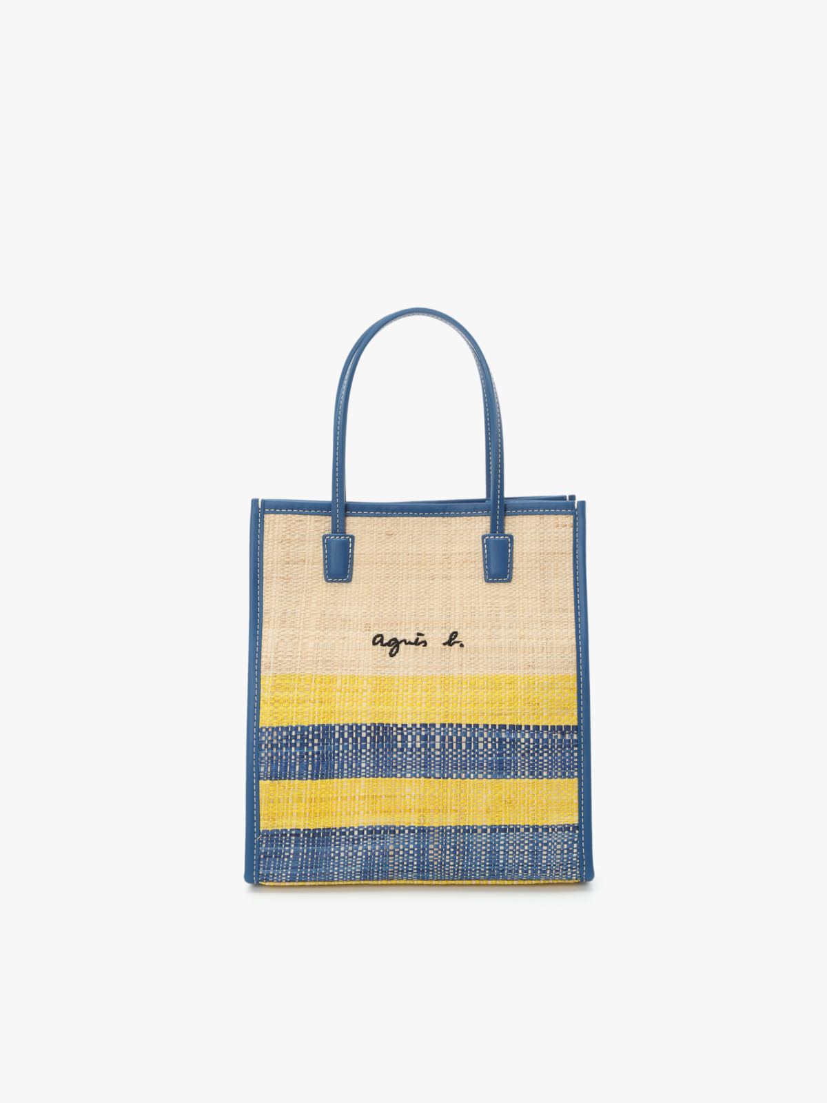 agnès b. 拉菲草手提包，NT$6,580