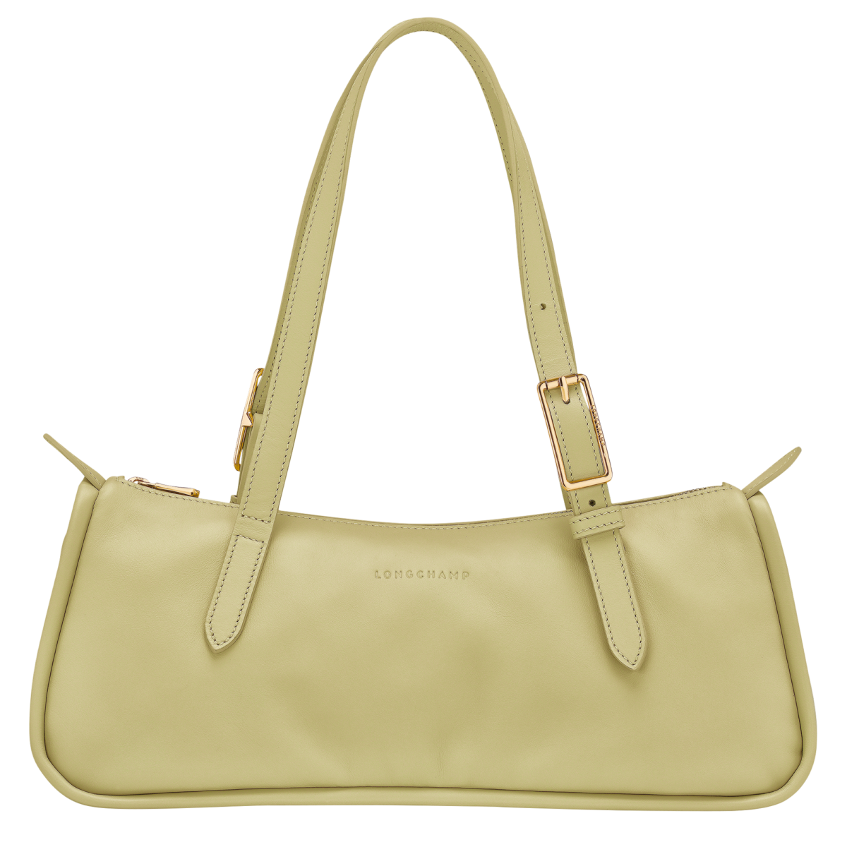 Longchamp Looong 系列 肩揹袋(開心果綠色)，NT$23,500