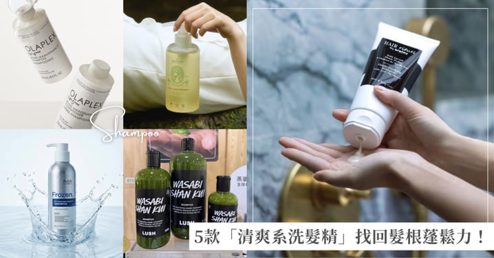 高溫濕氣雙重夾擊!5款神級「清爽系洗髮精」推薦,控油不乾澀洗出有空氣感的澎澎髮根!