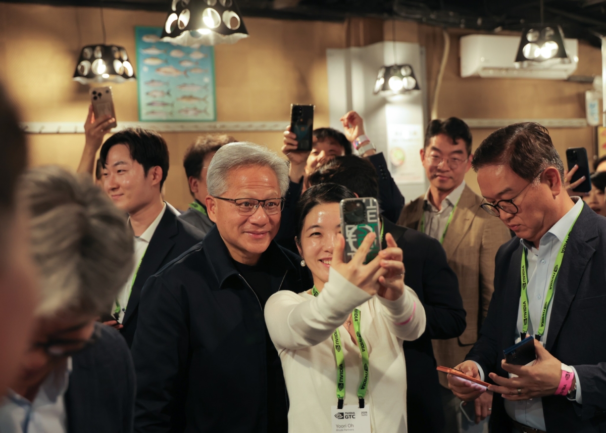 黃仁勳相當親民