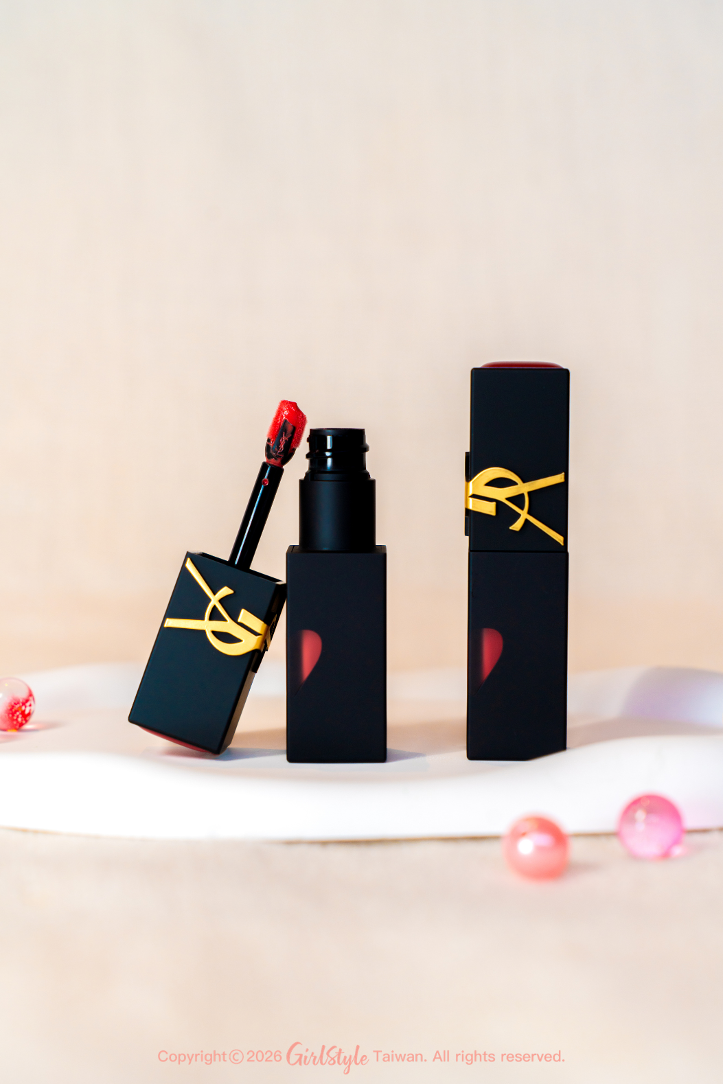 YSL 奢華印記鎖吻霧唇釉（新色#238、#239）推薦價：1,650