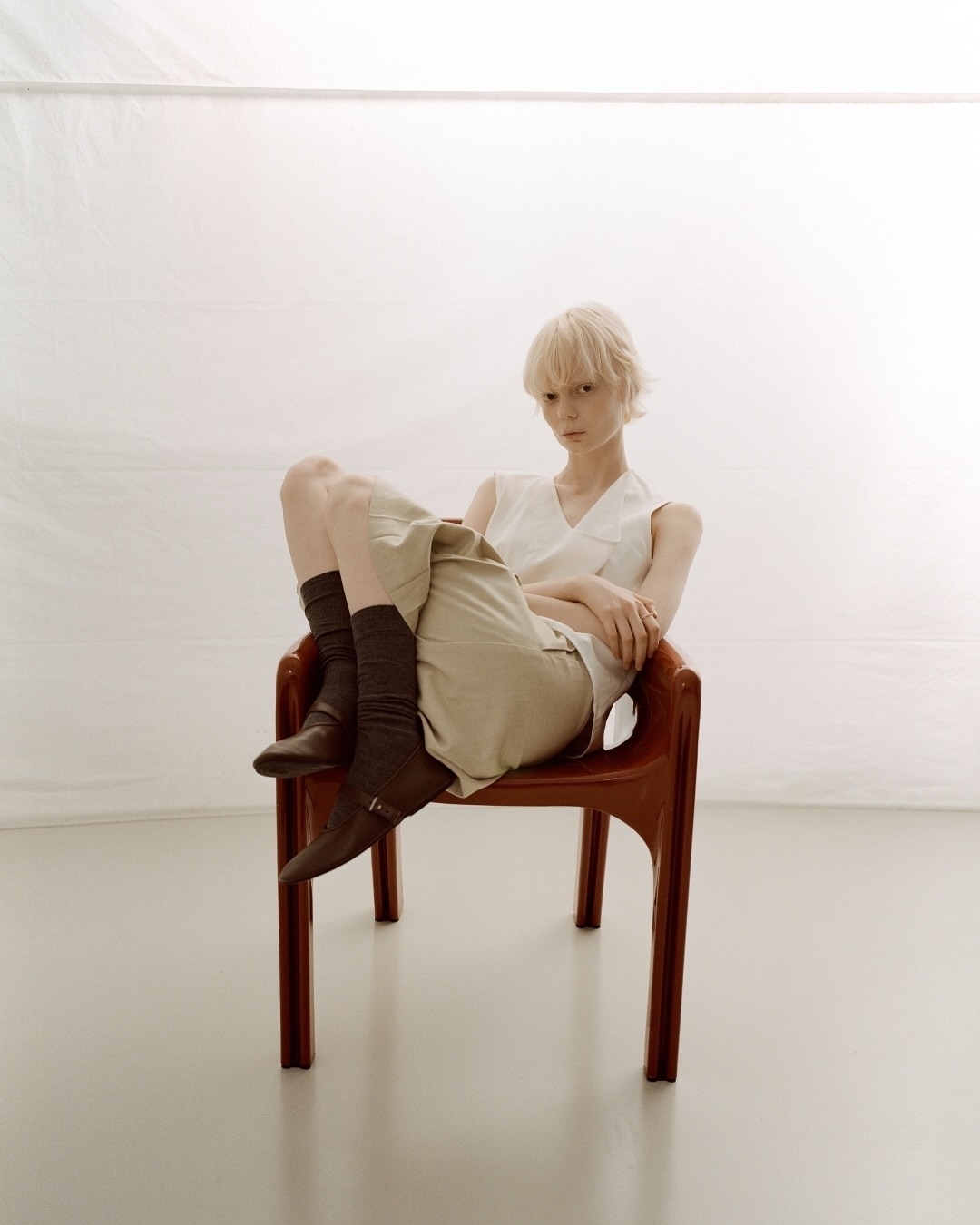 Studio Doe  Soft Arc 弧形真皮娃娃鞋