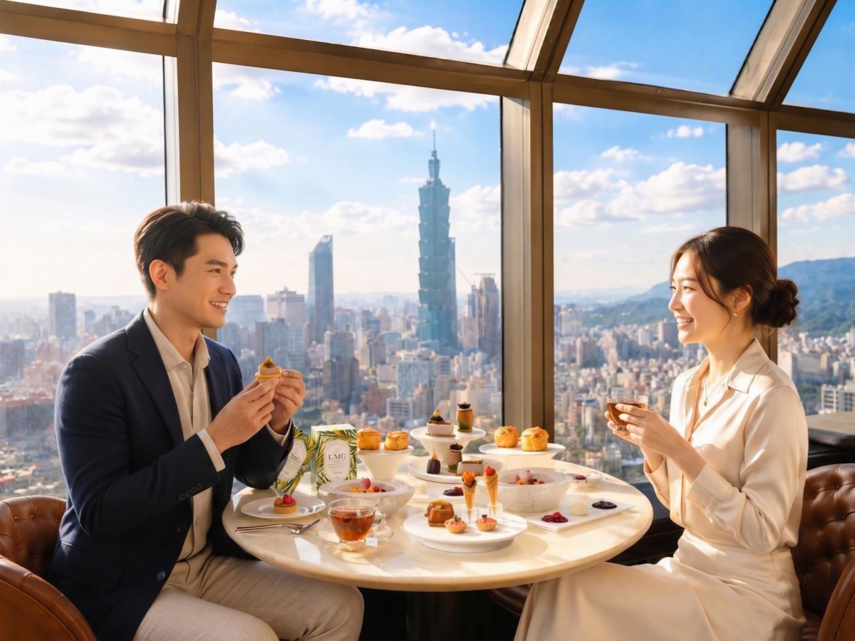 台北遠東香格里拉餐廳景觀