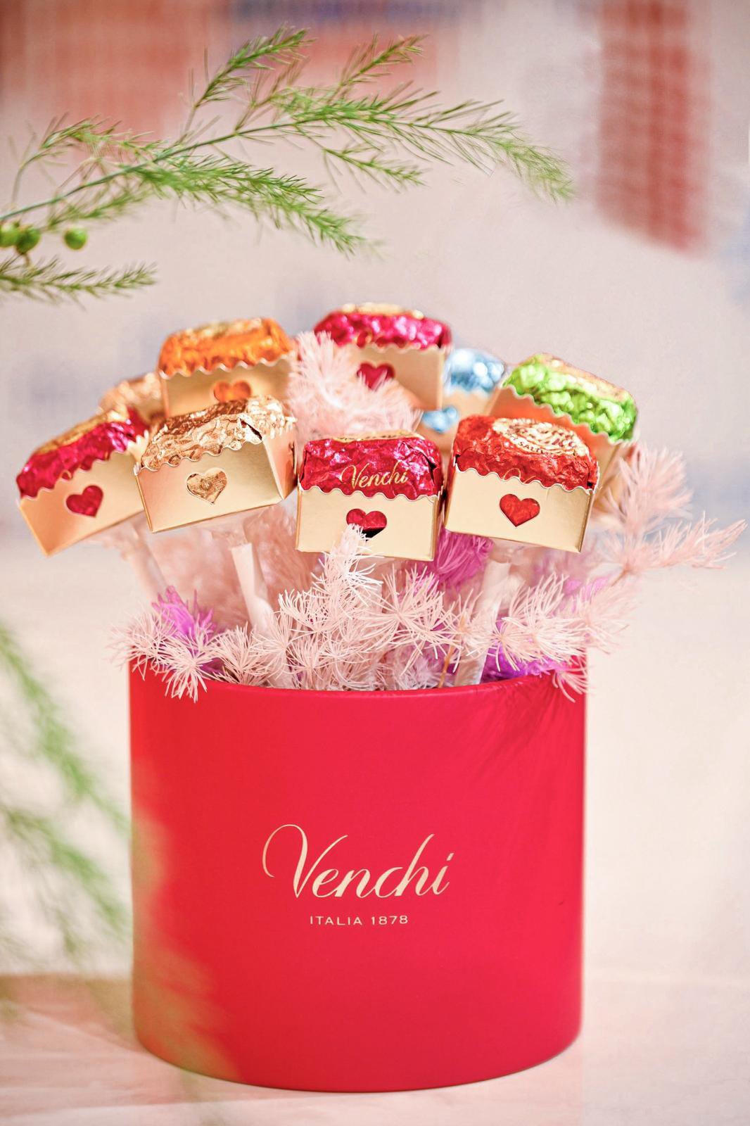 Venchi｜義式工藝「七夕限定巧克力花束」