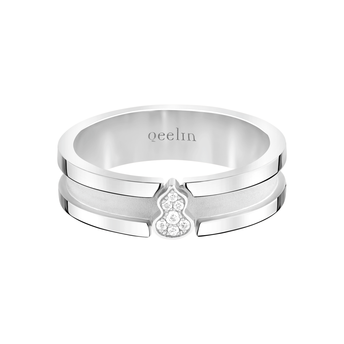 Qeelin_Wulu Eternity 18K 白金鑲鑽戒指_NTD91,000