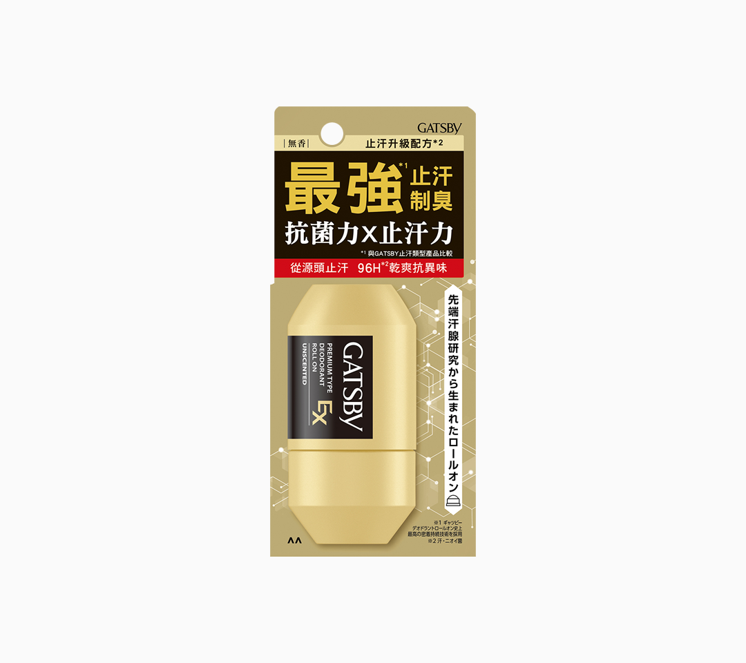 GATSBY 超強96H止汗淨味滾珠