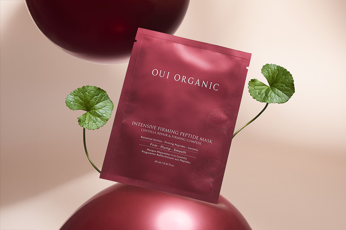 OUI ORGANIC 唯有機全新極效緊緻胜肽面膜5入，NT1,900