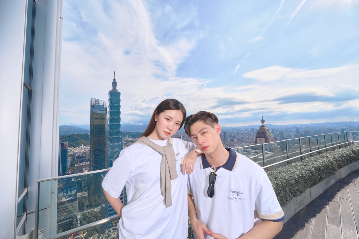 Maison Kitsuné 台北城市限定短袖T恤，NT$4,900 