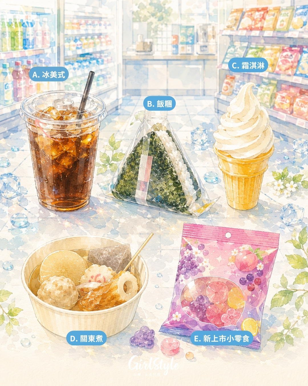 【日常心測站】走進便利商店，你第一個想買什麼？測最近最能療癒你的小確幸
