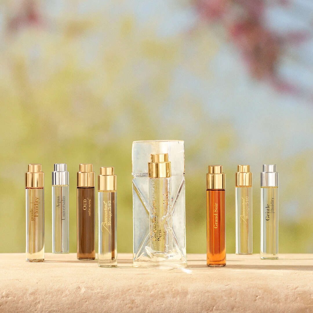 中性香水推薦：Maison Francis Kurkdjian 中性香氛衣櫥禮盒（LES ESSENTIELS）8*11ML，NT$9,500 