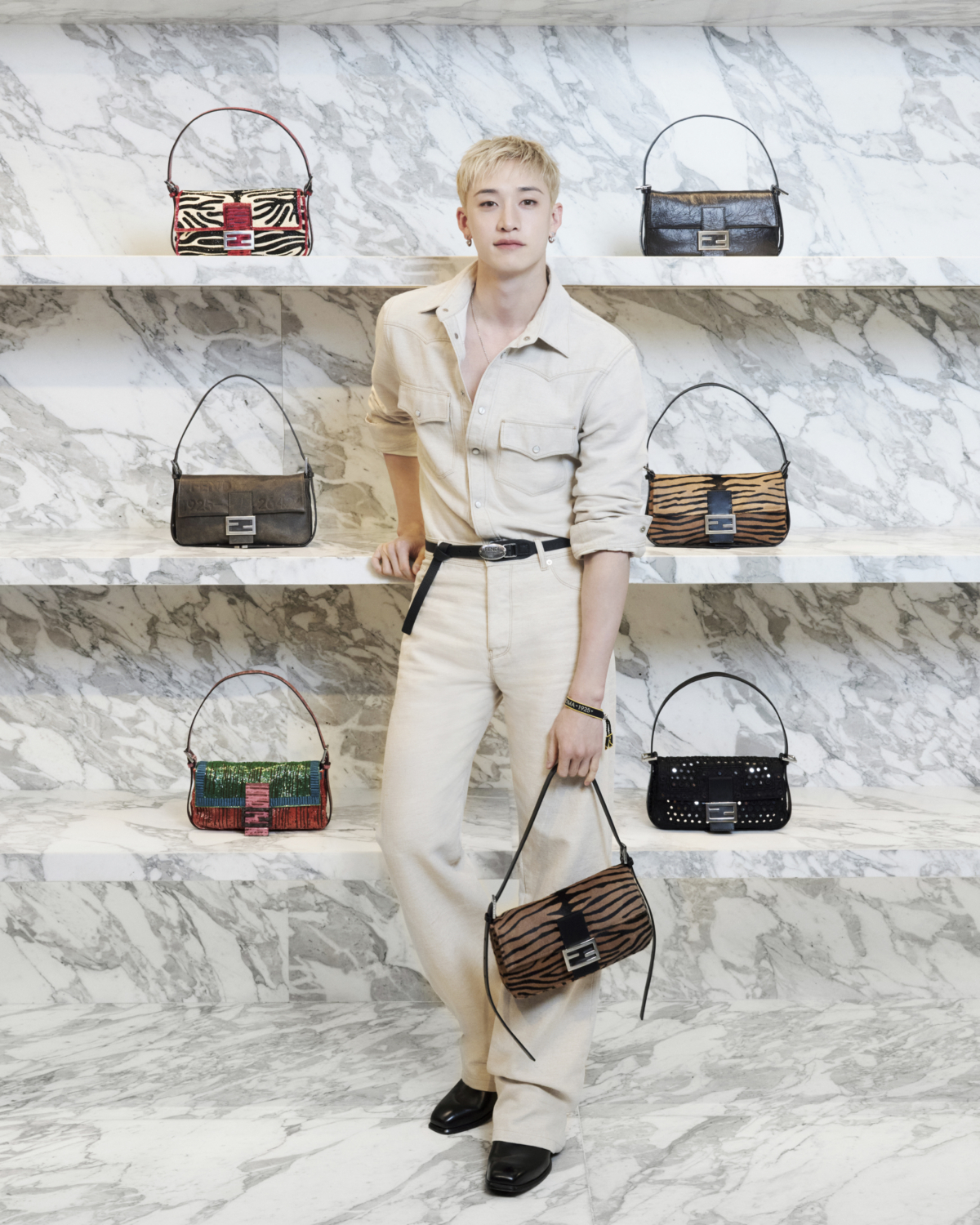 Stray Kids  方燦 X FENDI Baguette