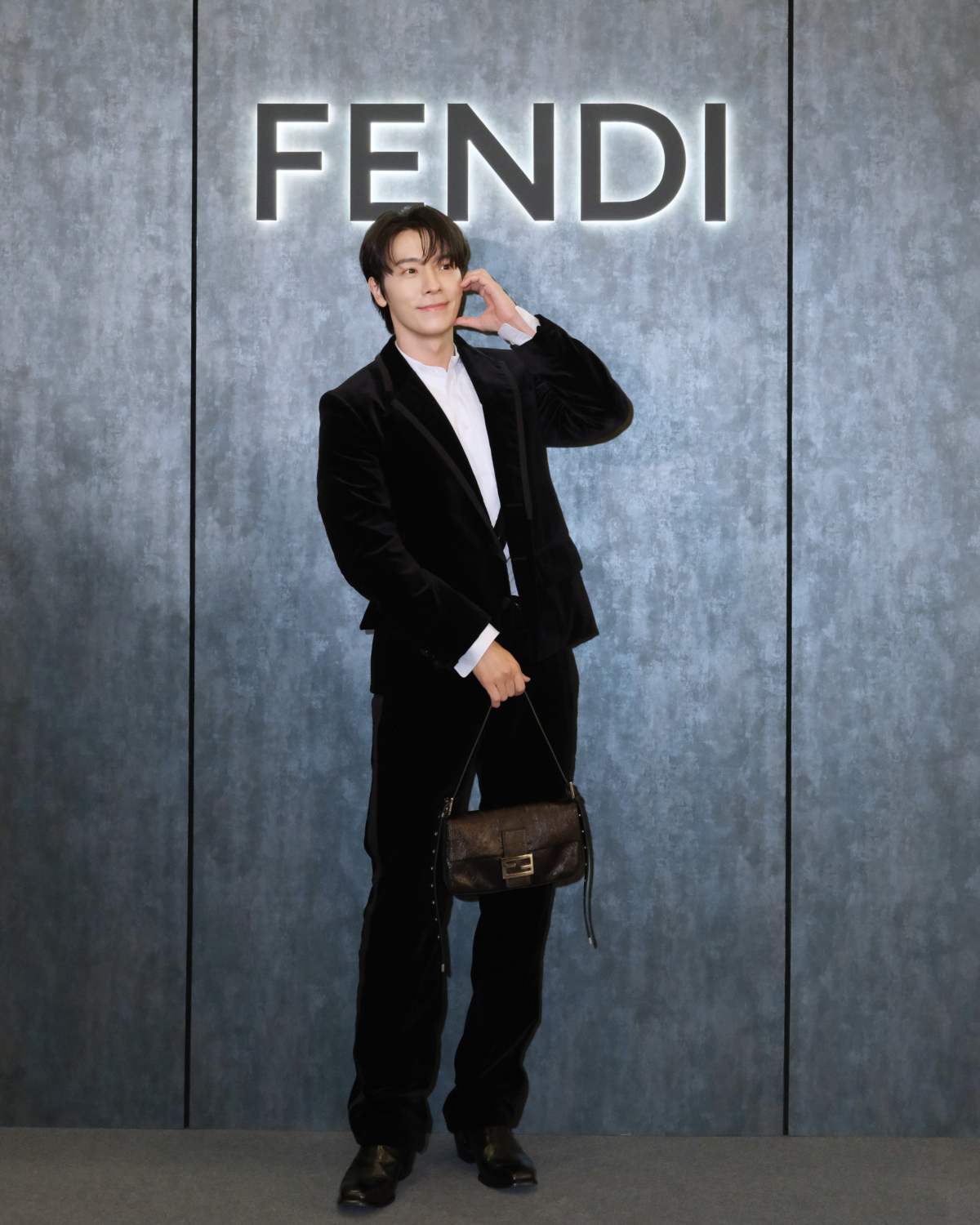 FENDI 2026-27年秋冬系列於台北101精品店盛大上市，東海(Super Junior)共襄品牌盛會