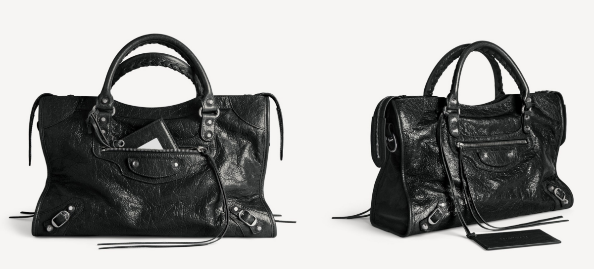 Balenciaga Le City Bag Small，NT$ 79,900；Le City Bag Medium，NT$ 92,900