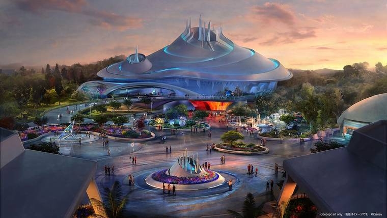 經典雲霄飛車全面進化！全新「太空山 Earthrise」重磅回歸東京迪士尼