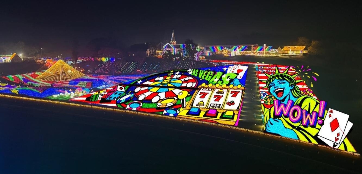 關東三大冬季點燈盛會之一的千葉「東京德國村」，今年震撼推出超具話題性的跨界主題！