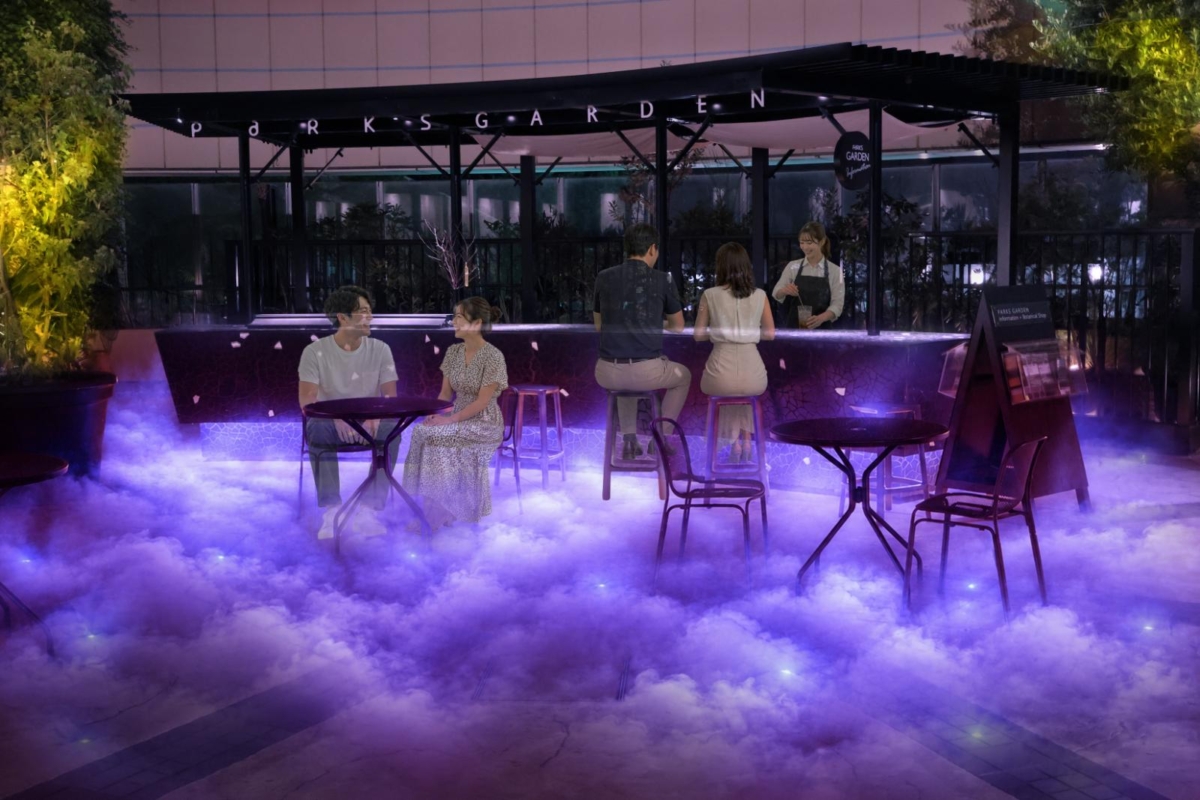 限定美味「雲海 BAR」！發光刨冰與章魚燒邊吃邊賞景