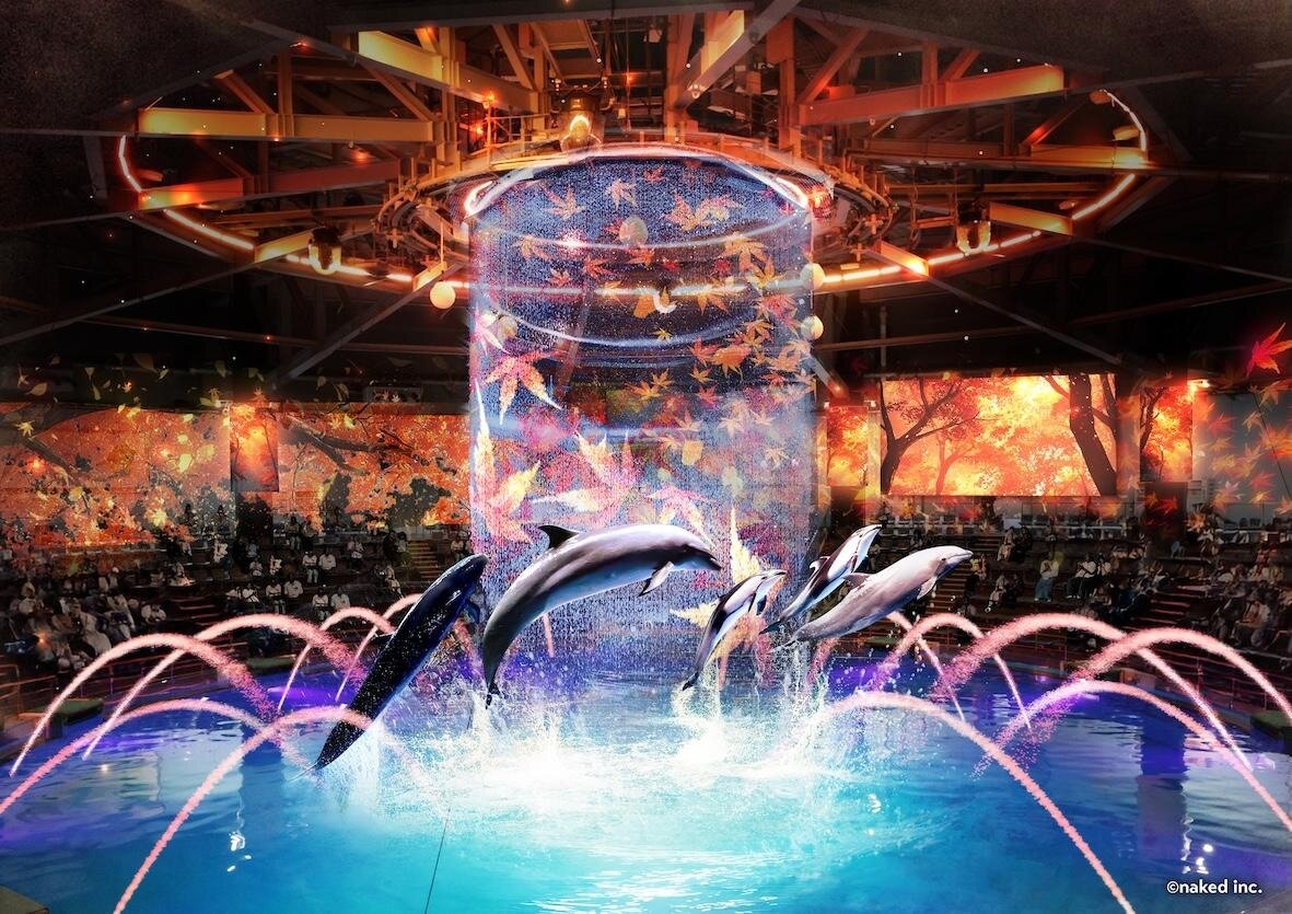 東京品川水族館9 月 12 日至 11 月 8 日 推出秋季限定活動——「紅葉水族館 BY NAKED」